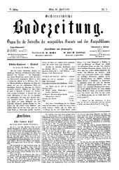 Österreichische Badezeitung