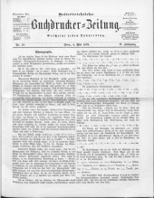 Buchdrucker-Zeitung