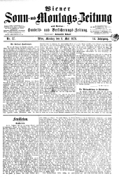 Wiener Sonn- und Montags-Zeitung