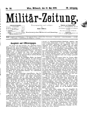 Militär-Zeitung