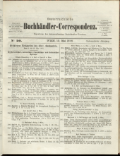 Oesterreichische Buchhändler-Correspondenz