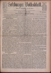 Salzburger Volksblatt: unabh. Tageszeitung f. Stadt u. Land Salzburg