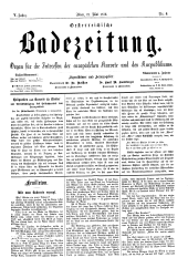 Österreichische Badezeitung