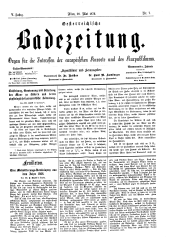 Österreichische Badezeitung