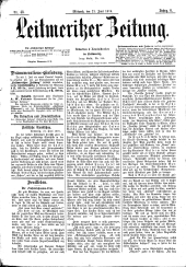 Leitmeritzer Zeitung