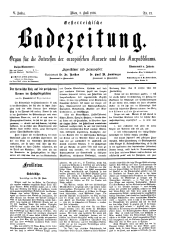 Österreichische Badezeitung