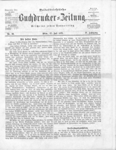 Buchdrucker-Zeitung