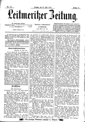 Leitmeritzer Zeitung