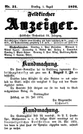 Feldkircher Anzeiger