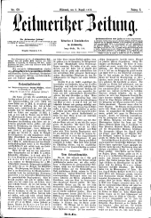 Leitmeritzer Zeitung