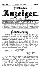 Feldkircher Anzeiger