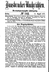Innsbrucker Nachrichten