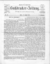 Buchdrucker-Zeitung