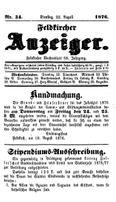 Feldkircher Anzeiger