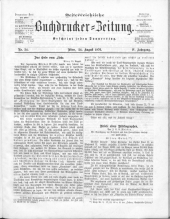 Buchdrucker-Zeitung