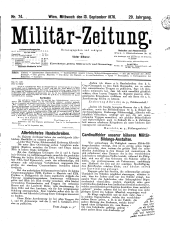 Militär-Zeitung