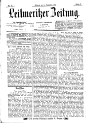 Leitmeritzer Zeitung