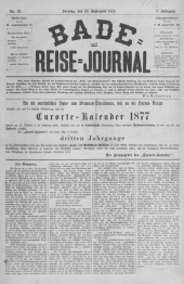 Bade- und Reise-Journal