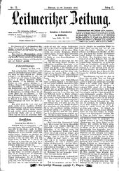 Leitmeritzer Zeitung