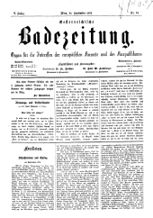 Österreichische Badezeitung