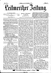 Leitmeritzer Zeitung