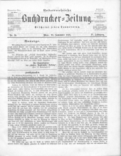 Buchdrucker-Zeitung