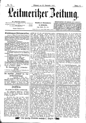 Leitmeritzer Zeitung