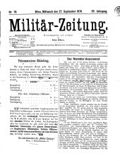 Militär-Zeitung