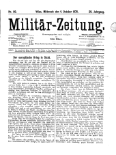 Militär-Zeitung