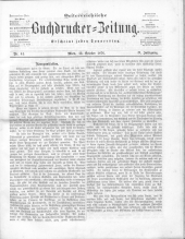 Buchdrucker-Zeitung