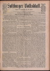 Salzburger Volksblatt: unabh. Tageszeitung f. Stadt u. Land Salzburg