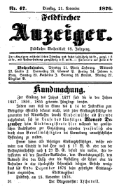 Feldkircher Anzeiger