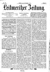 Leitmeritzer Zeitung