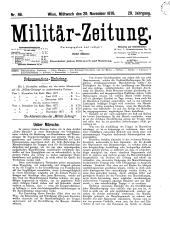 Militär-Zeitung