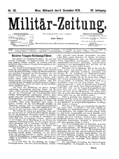 Militär-Zeitung