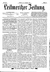 Leitmeritzer Zeitung