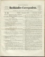 Oesterreichische Buchhändler-Correspondenz