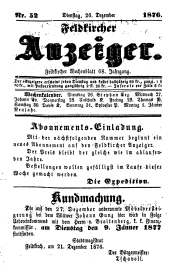 Feldkircher Anzeiger