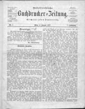 Buchdrucker-Zeitung