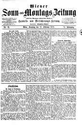 Wiener Sonn- und Montags-Zeitung