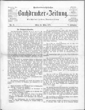 Buchdrucker-Zeitung