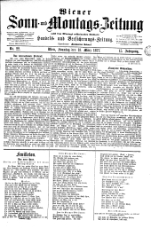 Wiener Sonn- und Montags-Zeitung