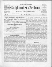 Buchdrucker-Zeitung