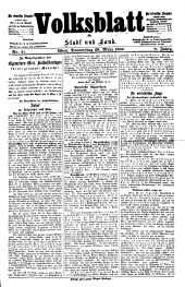 Volksblatt für Stadt und Land