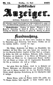 Feldkircher Anzeiger