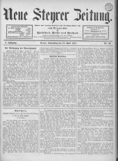 Steyrer Zeitung