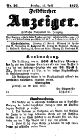 Feldkircher Anzeiger