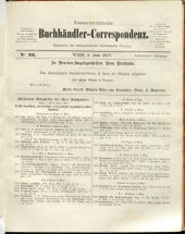 Oesterreichische Buchhändler-Correspondenz
