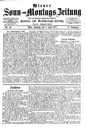 Wiener Sonn- und Montags-Zeitung