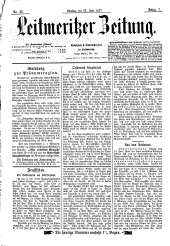 Leitmeritzer Zeitung